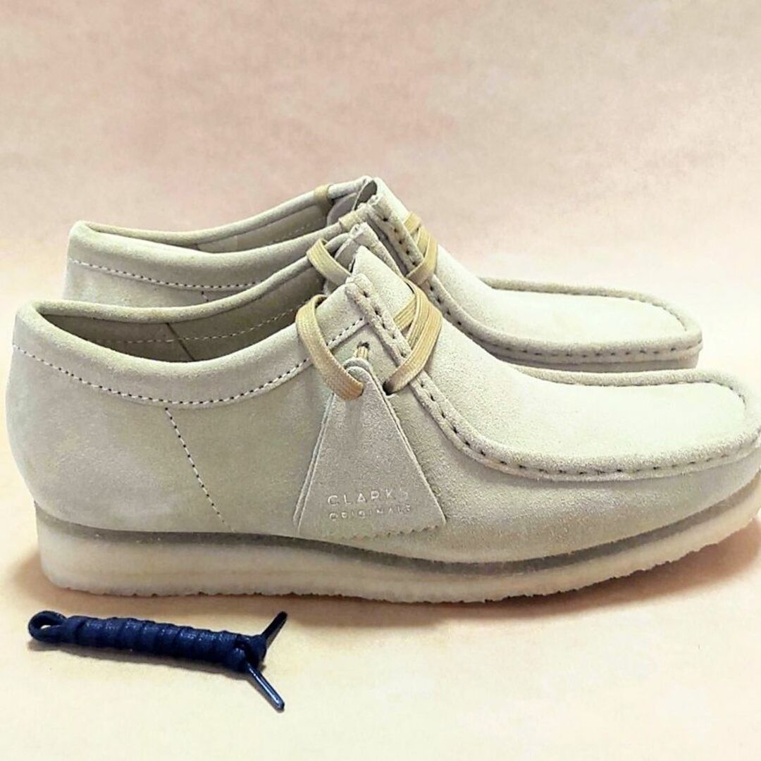 クラークスワラビーローCLARKS WALLABEE-LoメープルUK7.5正規 クラークスワラビーローCLARKS WALLABEE-LoメープルUK7.5正規