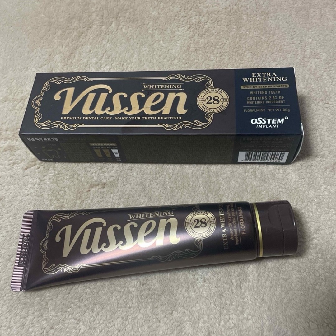 VUSSEN 28 歯磨き粉 ビューセン 美白 80g コスメ/美容のオーラルケア(歯磨き粉)の商品写真