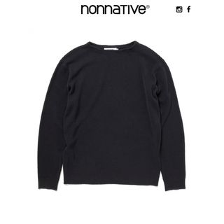 ノンネイティブ(nonnative)のnonnative TROOPER SWEATER COTTON VW 黒灰(ニット/セーター)