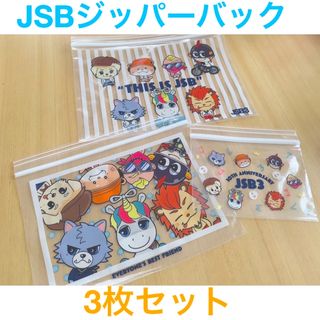 ☆JSB ジッパーバック　3枚セット☆(ミュージシャン)