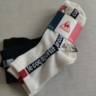 ルコックスポルティフ(le coq sportif)のルコック　レディース　ソックス　3足(ソックス)