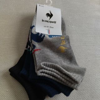 ルコックスポルティフ(le coq sportif)のルコック　スニーカーソックス　3足(ソックス)