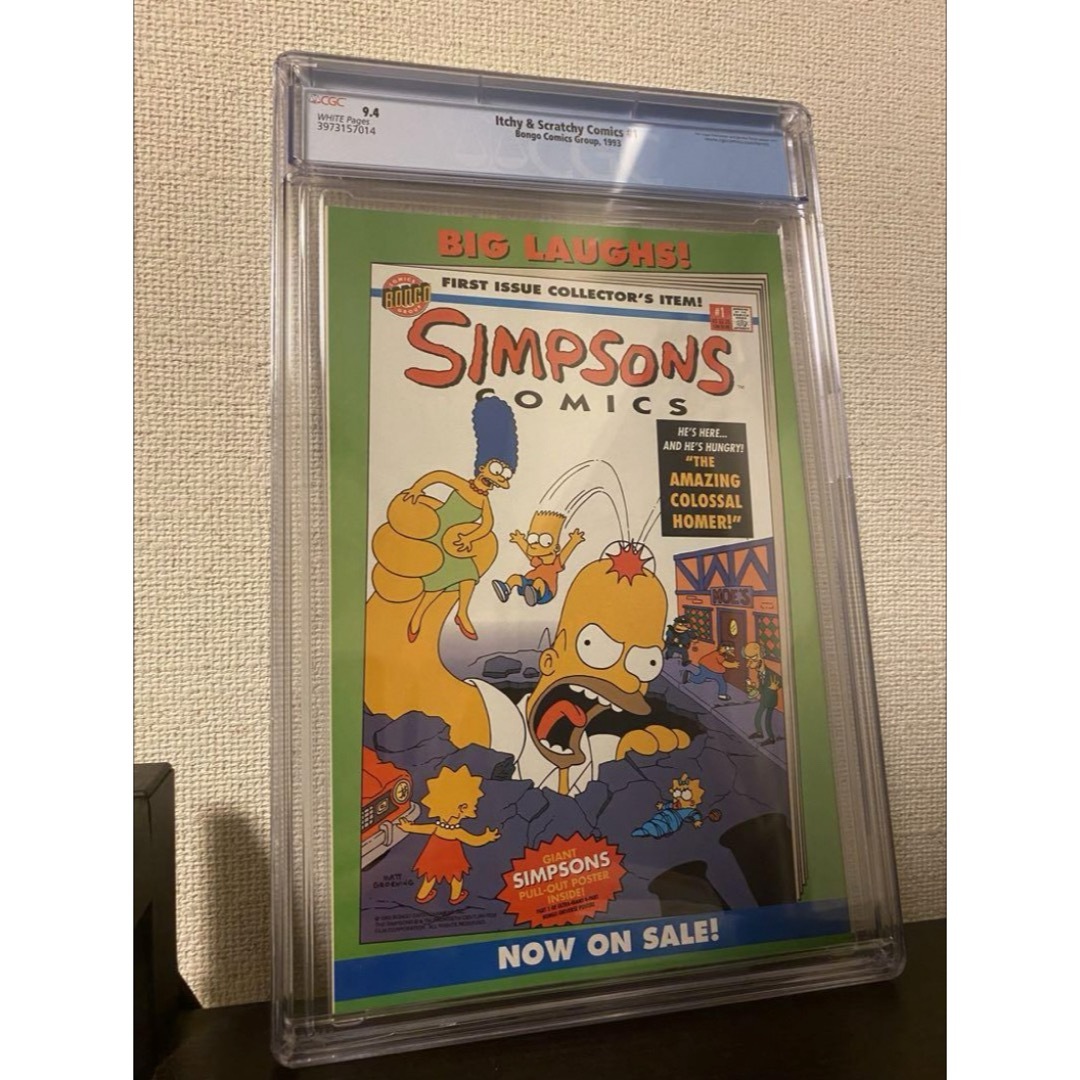 【希少】シンプソンズ　コミック  CGC 9.4 Simpsons Comics エンタメ/ホビーの漫画(アメコミ/海外作品)の商品写真