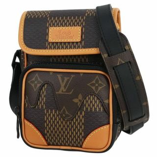 ルイヴィトン(LOUIS VUITTON)のルイヴィトン ショルダーバッグ アマゾン メッセンジャー バッグ NIGOコラボ N40357 ダミエ ジャイアント モノグラム 未使用 1987(ショルダーバッグ)