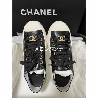 シャネル(CHANEL)の新品 CHANEL 24P スニーカー 36 CCマーク 入手困難(スニーカー)