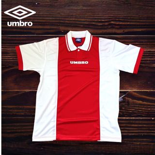 アンブロ(UMBRO)のレア　90s アンブロ　UMBRO ゲームシャツ　アーセナルカラー　デサント製(ウェア)