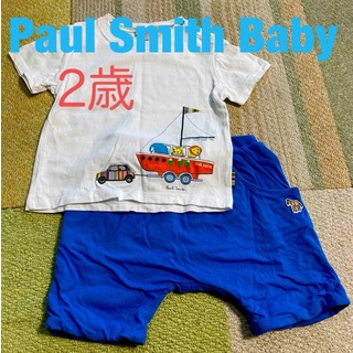 ポールスミス(Paul Smith)の【ポールスミス】Tシャツ&パンツセット【2歳】(Tシャツ/カットソー)