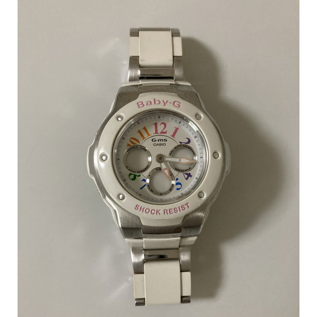 Baby-G(ベビージー)のカシオ 腕時計 Baby-G ホワイト レディースのファッション小物(腕時計)の商品写真