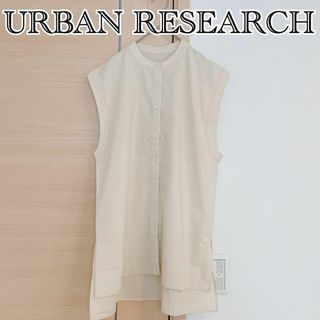 センスオブプレイスバイアーバンリサーチ(SENSE OF PLACE by URBAN RESEARCH)のURBAN RESEARCH　アーバンリサーチ　ノースリーブブラウス　シャツ(シャツ/ブラウス(半袖/袖なし))