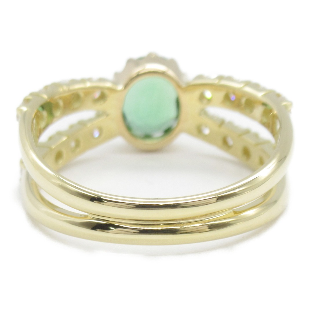 ジュエリー クロムトルマリン ダイヤモンド リング リング・指輪 レディースのアクセサリー(リング(指輪))の商品写真