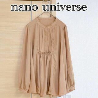 ナノユニバース(nano・universe)のナノユニバース　nano universe　長袖ブラウス　シャツ(シャツ/ブラウス(長袖/七分))