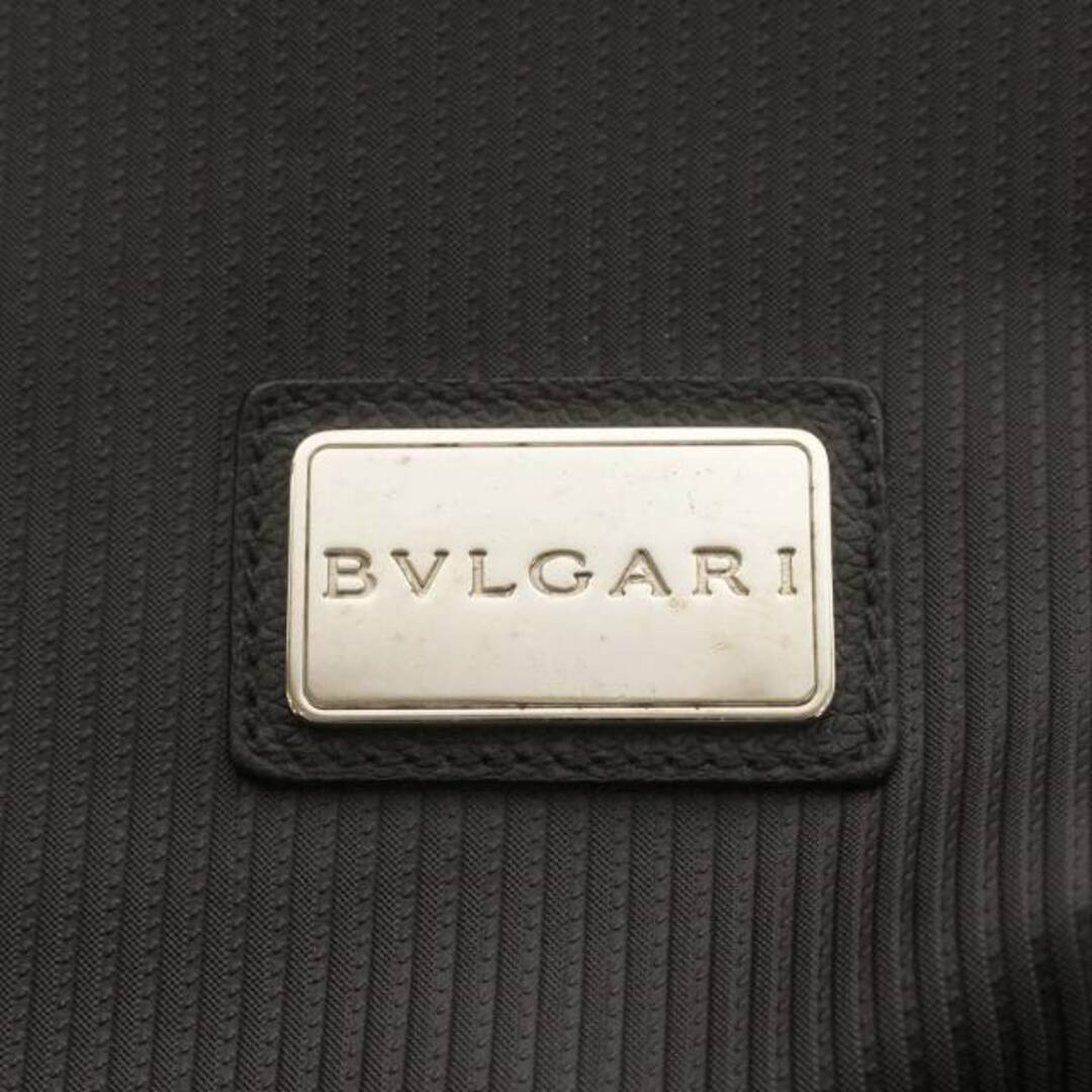 BVLGARI(ブルガリ)のブルガリ ミレリゲ ショルダー バッグ メッセンジャー シルバーカラー金具 黒 メンズのバッグ(ショルダーバッグ)の商品写真