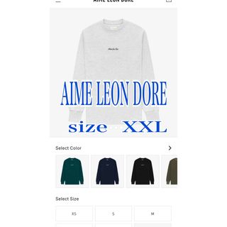 【値下げ中・新品未使用】AIME LEON DORE・エメレオンドレ／ロンT(Tシャツ/カットソー(七分/長袖))