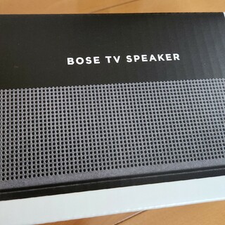 ボーズ(BOSE)のBOSE TV SPEAKER コンパクトサウンドバー(スピーカー)
