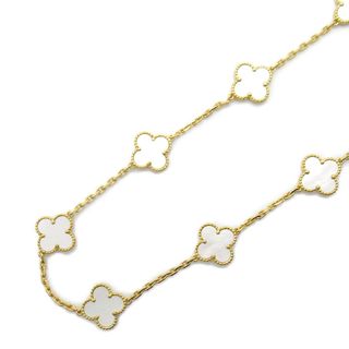 ヴァンクリーフアンドアーペル(Van Cleef & Arpels)のヴァンクリーフ＆アーペル ヴィンテージ アルハンブラ ネックレス10モチーフ ネックレス(ネックレス)