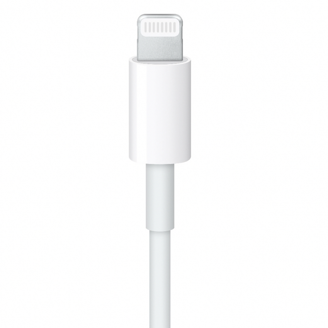 iPhone(アイフォーン)のApple 正規品　USB-C-Lightningケーブル（1m）、SIMピン スマホ/家電/カメラのスマートフォン/携帯電話(バッテリー/充電器)の商品写真
