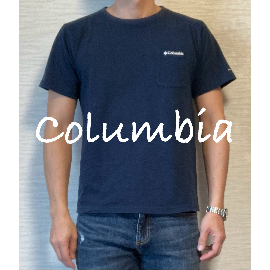 Columbia(コロンビア)の【Columbia】 T-shirt /Navy/M メンズのトップス(Tシャツ/カットソー(半袖/袖なし))の商品写真