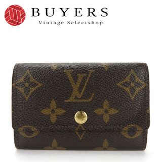 ルイヴィトン(LOUIS VUITTON)の【中古】 ルイ・ヴィトン キーケース ミュルティクレ6 M62630 モノグラム モノグラムキャンバス ブラウン ゴールド金具 小物 普段使い LOUIS VUITTON(キーケース/名刺入れ)