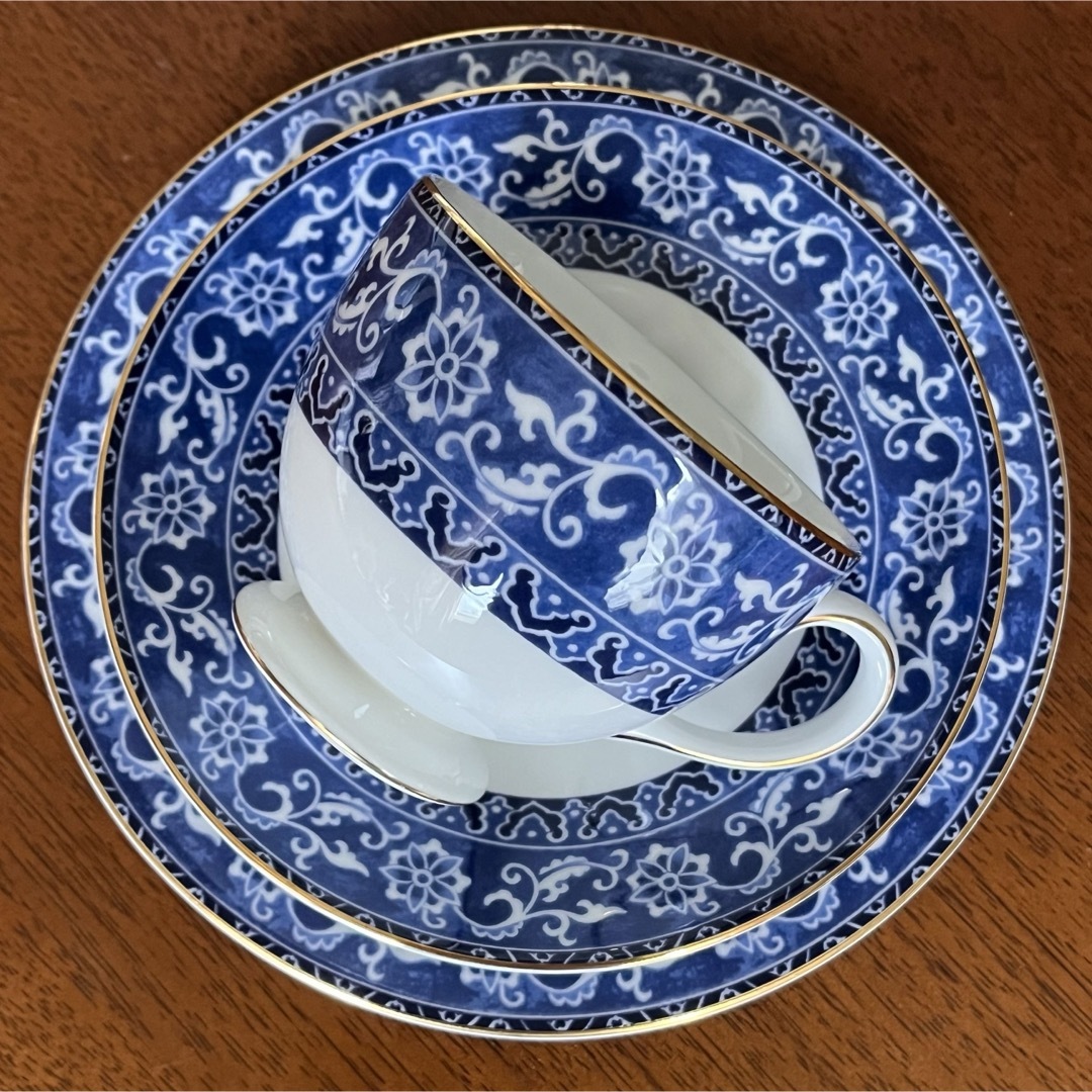 WEDGWOOD(ウェッジウッド)の【希少品】ウェッジウッド★ボカラ★トリオ　ペア インテリア/住まい/日用品のキッチン/食器(食器)の商品写真