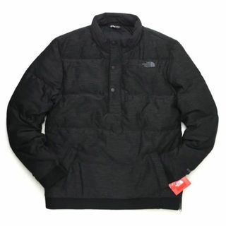 ザノースフェイス(THE NORTH FACE)のタグ付き ノースフェイス プルオーバーダウンジャケット メンズ ブラック S(ダウンジャケット)