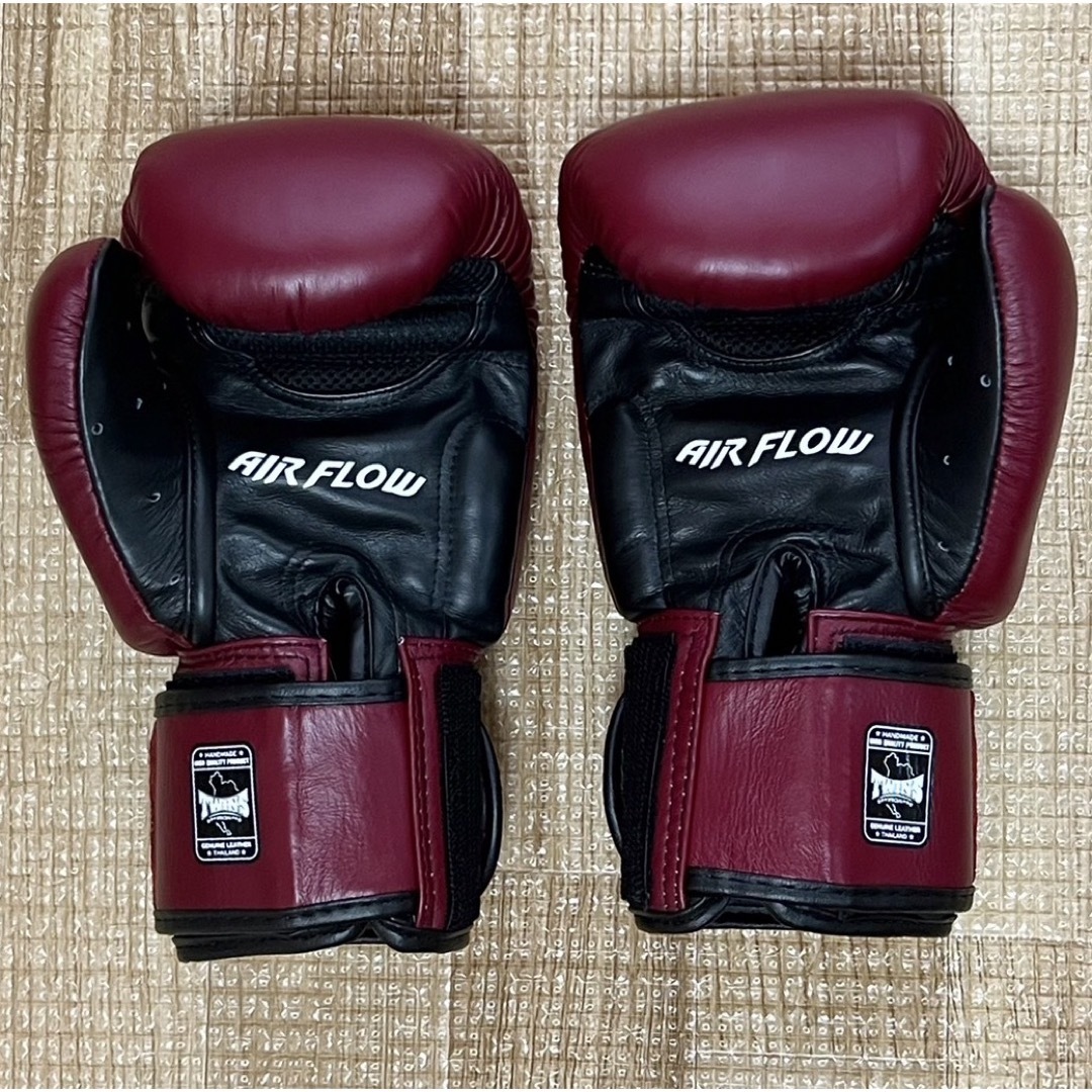 美品】TWINS 8oz 本革 ボクシング グローブ AIR FLOWモデル 美品】TWINS 8oz 本革 ボクシング グローブ AIR FLOWモデル