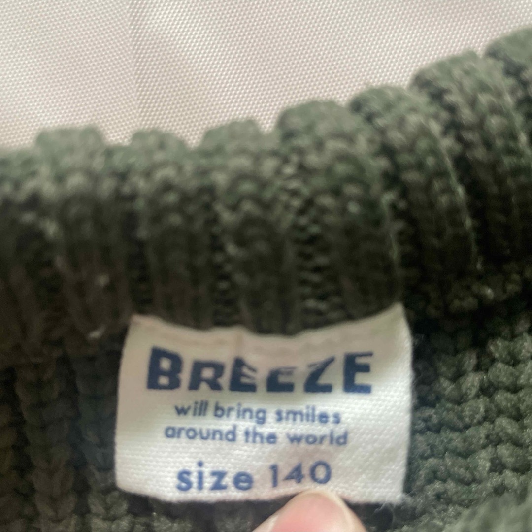 BREEZE(ブリーズ)のBREEZEセーター140cm キッズ/ベビー/マタニティのキッズ服男の子用(90cm~)(ニット)の商品写真