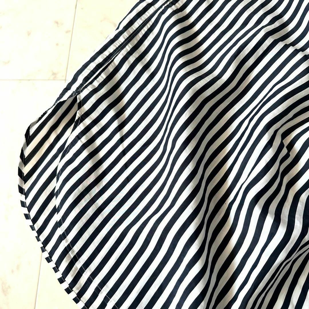 美品♪イエナ STRIPE BOUNCE シャツワンピース ロングシャツワンピ