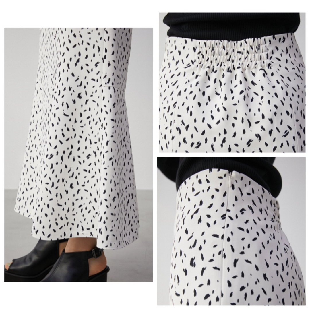 natural couture(ナチュラルクチュール)のレオパード柄マーメイドスカート　 レディースのスカート(ロングスカート)の商品写真