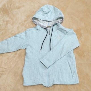 マックレガー(McGREGOR)のパーカー　130　女児　水色　マックレガー　キッズ　フード　春物(ジャケット/上着)