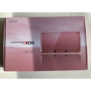ニンテンドー3DS(ニンテンドー3DS)のNintendo 3DS 本体 ミスティピンク(携帯用ゲーム機本体)