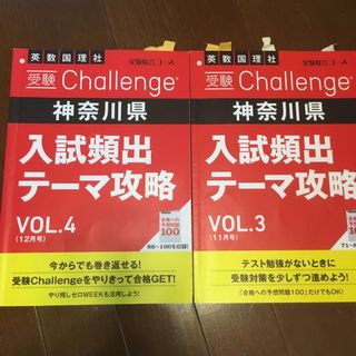 ベネッセ(Benesse)の入試頻出テーマ攻略　Vol.3・4  challenge(語学/参考書)