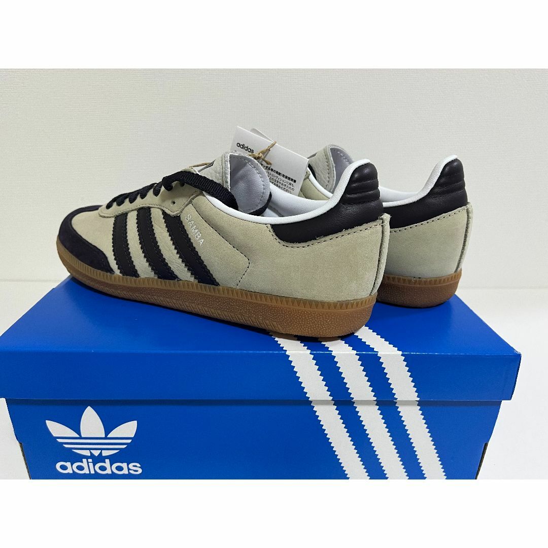 adidas(アディダス)の【新品】24cm adidas SAMBA OG サンバ グレー/ブラック レディースの靴/シューズ(スニーカー)の商品写真