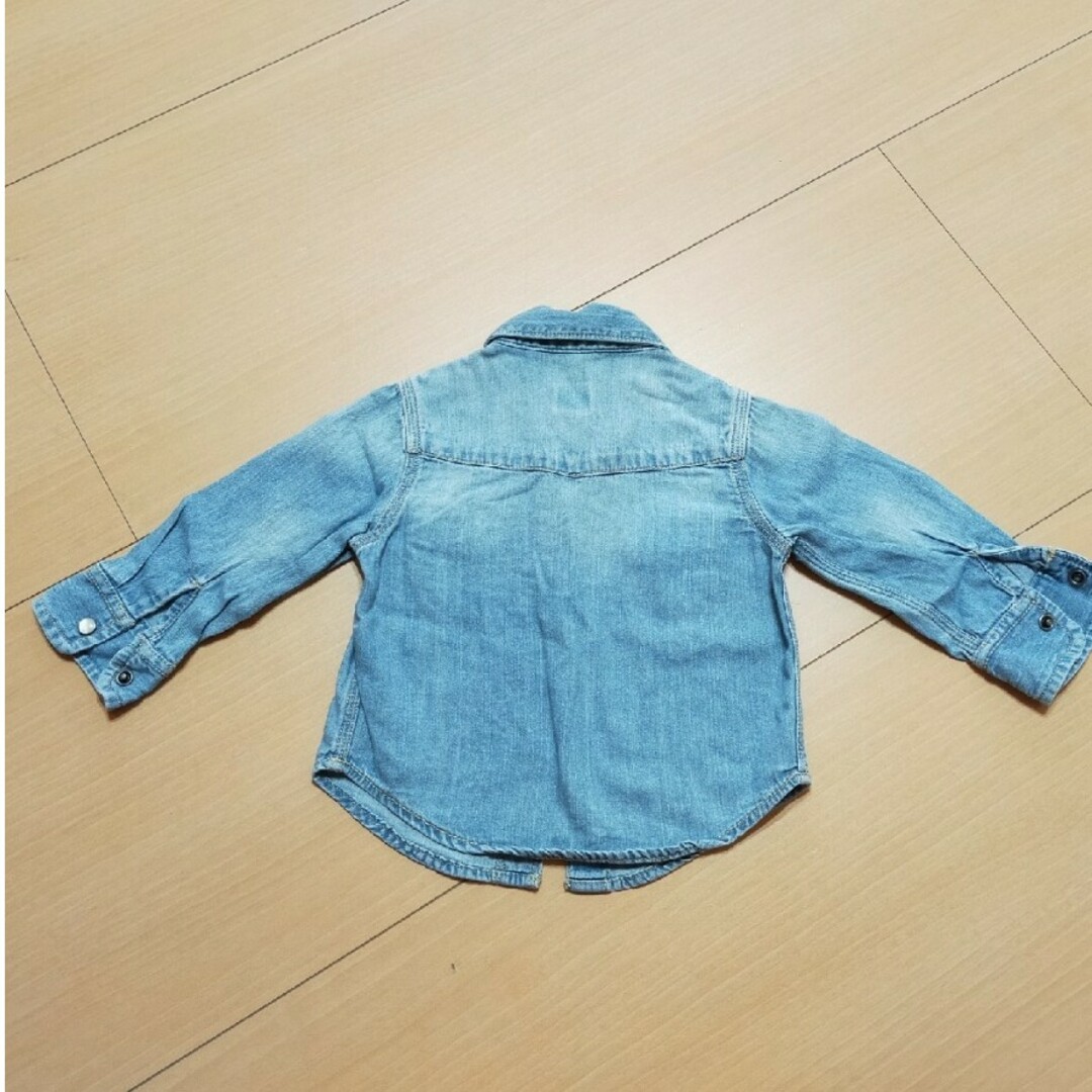 GAP(ギャップ)のデニムジャケット ベビー GAP キッズ/ベビー/マタニティのベビー服(~85cm)(ジャケット/コート)の商品写真