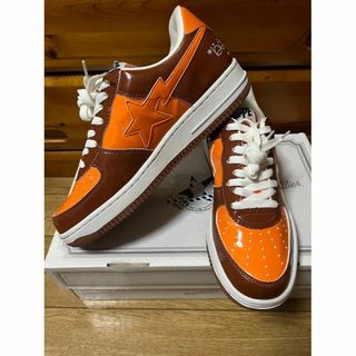 アベイシングエイプ(A BATHING APE)のbapesta milo　ベイプ　ベイプスター　マイロ　スニーカー　ブラウン(スニーカー)