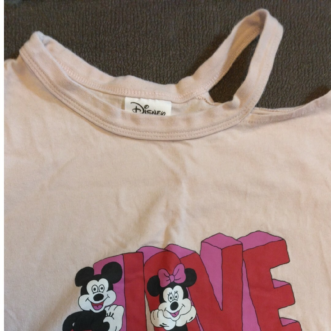 GU(ジーユー)のGU×ディズニー　半袖Ｔシャツ　L　ミッキーミニー　UNIQLO レディースのトップス(Tシャツ(半袖/袖なし))の商品写真
