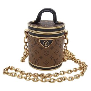 ルイヴィトン(LOUIS VUITTON)のルイ・ヴィトン LOUIS VUITTON アクセサリー モノグラム レディース ブランド   モノグラムキャンバス カーフ マイクロカンヌ ブラウン M80253 ロゴ ゴールド金具 クロスボディ ネックレス 可愛い おしゃれ 【中古】(その他)