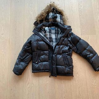 バーバリーブルーレーベル(BURBERRY BLUE LABEL)のバーバリー　BURBERRY ダウンジャケット　黒(その他)