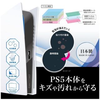 ソニー(SONY)の1セット販売　迅速発送、未開封品　ps5  保護フィルム　スキンシール(その他)