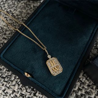 ハリーウィンストン(HARRY WINSTON)のハリーウィンストン プレートネックレス(ネックレス)