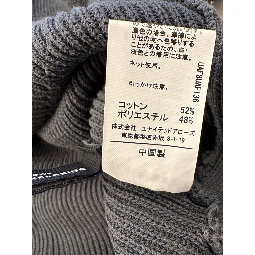 UNITED ARROWS green label relaxing(ユナイテッドアローズグリーンレーベルリラクシング)のタートルニット　コットン　ニット　レディース　ハイネック レディースのトップス(ニット/セーター)の商品写真