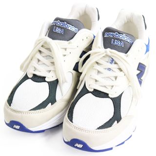 ニューバランス(New Balance)の未使用品 NEW BALANCE ニューバランス M990WB3 TEDDY SANTIS Ndurance/Nデュランス ENCAP/エンキャップ レザー使い  スニーカー マルチカラー 28 箱付き USA製 メンズ 定価35,000円(スニーカー)