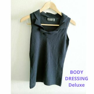 ボディドレッシングデラックス(BODY DRESSING Deluxe)の【BODY DRESSING Deluxe】カシミヤ・シルク☆ノースリーブニット(ニット/セーター)