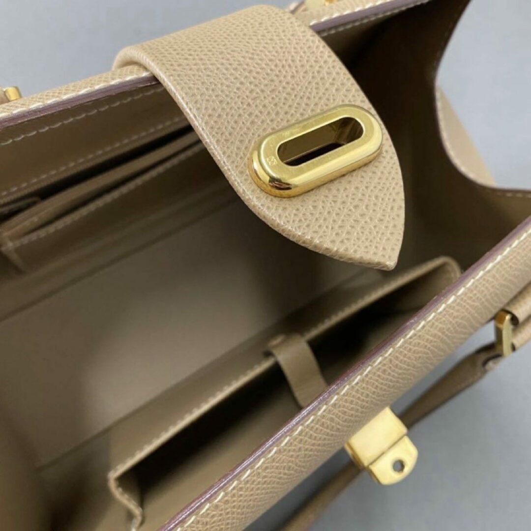 MORABITO(モラビト)の1g8 《美品》 定価154万 MORABITO モラビト Orsay Horizon オルセー ホライゾン キャメル ハンドバッグ バニティバッグ レディース 女性鞄 レディースのバッグ(ハンドバッグ)の商品写真