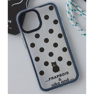 ニコアンド(niko and...)のNiko and…×FRAPBOIS コラボiPhoneケース◆新品 ドット(iPhoneケース)