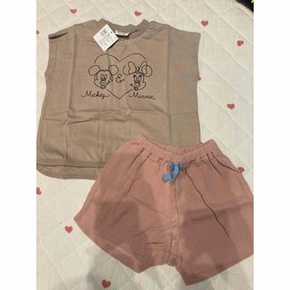 ブリーズ(BREEZE)のブリーズ　ミニー　セットアップ(Ｔシャツ)