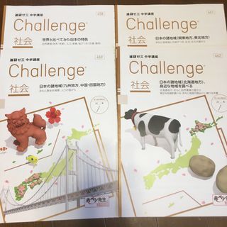 ベネッセ(Benesse)の進研ゼミ　challenge 社会(語学/参考書)