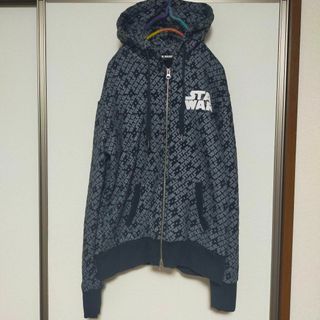 アズールバイマウジー(AZUL by moussy)の【最終価格】アズールバイマウジー スターウォーズ コラボ パーカー フーディ S(パーカー)