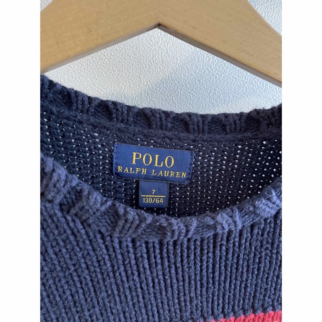 Ralph Lauren(ラルフローレン)のティエリ様専用★ラルフローレン ニット★130 キッズ/ベビー/マタニティのキッズ服男の子用(90cm~)(ニット)の商品写真