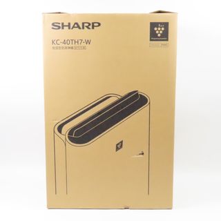 シャープ(SHARP)の未使用品 SHARP シャープ 新品 未使用 2023年製 加湿空気清浄機 40TH7-W プラズマクラスター7000 花粉 ウィルス対策 空気清浄器 ホワイト【中古】(空気清浄器)