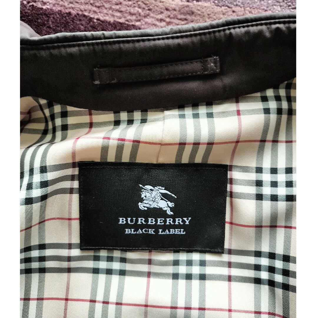 BURBERRY BLACK LABEL(バーバリーブラックレーベル)のBurberry バーバリー ブラックレーベル メンズ ステンカラーコート メンズのジャケット/アウター(ステンカラーコート)の商品写真